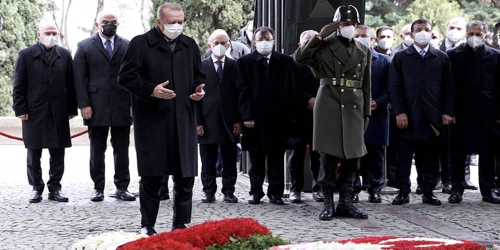 Cumhurbaşkanı Erdoğan, Turgut Özal'ı anma töreninde