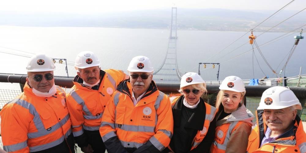 CHP'li Başkan Ülgür Gökhan Çanakkale Köprüsü'ne hayran kaldı