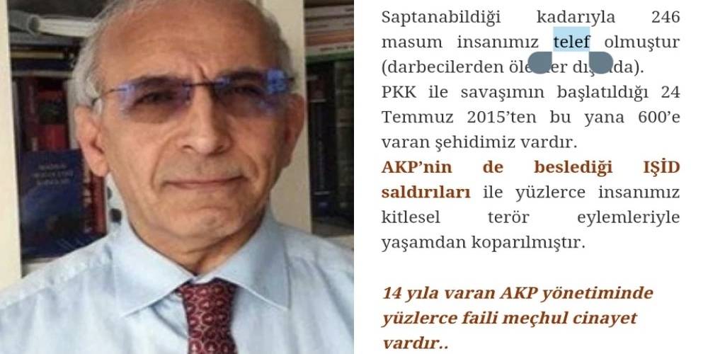 Ümit Özdağ şimdi de FETÖ ve PKK sempatizanı profesörü referans aldı! “Bartın’a 15 bin Suriyeli geldi” yalanı