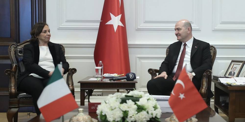 İtalya İçişleri Bakanı Luciana Lamorgese: Türkiye bizim için dost ülkedir