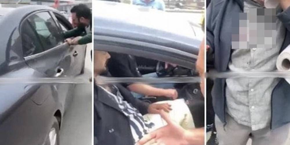 İstanbul'da sürücüyü öldüresiye döven magandalar tutuklandı