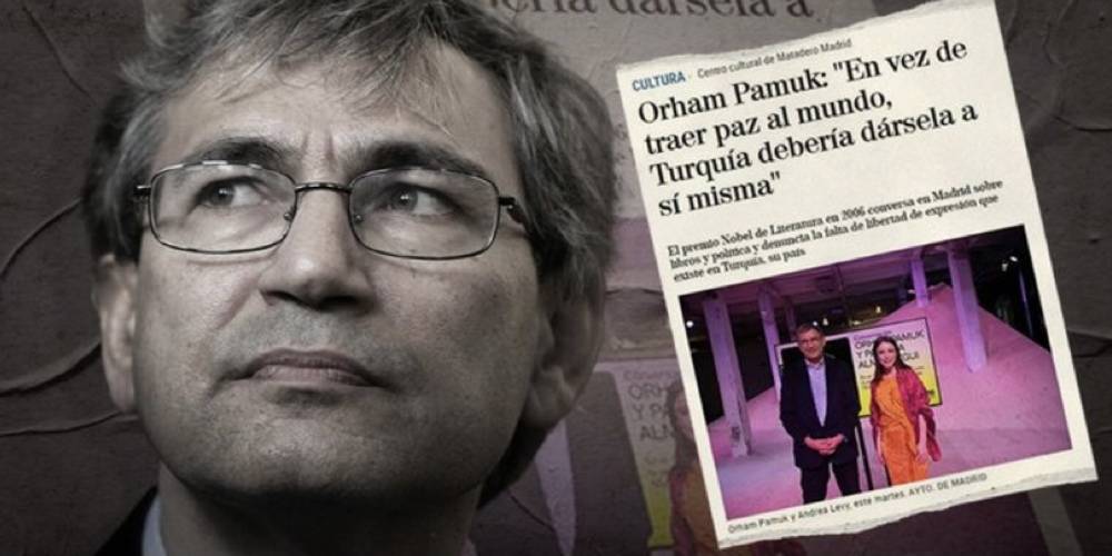 Orhan Pamuk, İspanyollar'a "Ukrayna'dan önce Türkiye'nin barışa ihtiyacı var" diyerek ülkesini şikayet etti