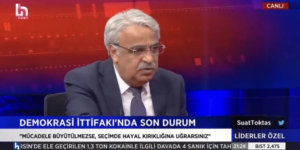HDP Eş Başkanı Mithat Sancar: Yedi parti birlikte hareket ediyoruz
