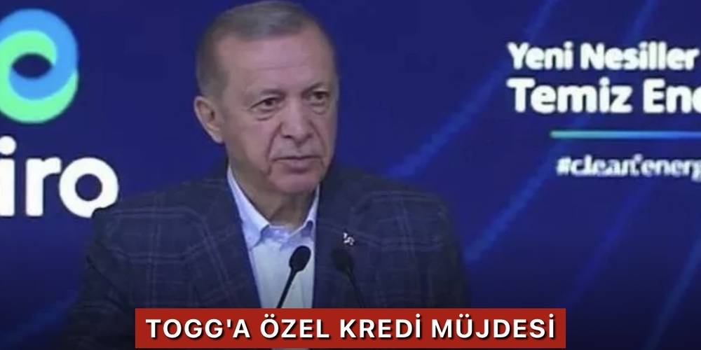 Togg için kredi müjdesi! Cumhurbaşkanı Erdoğan: Ev alır gibi alınabilecek. Manisa'da duyuracağım!