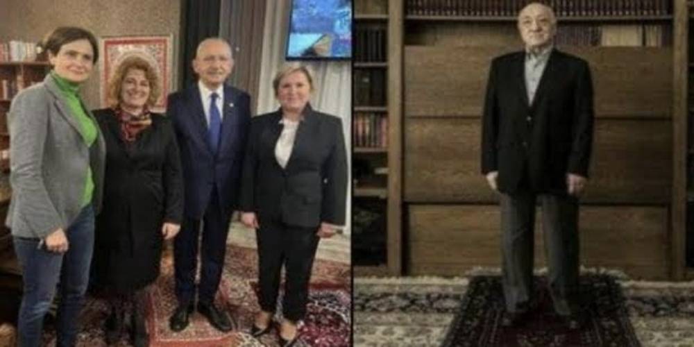 FETÖ elebaşı Gülen'le aynı poz! Kemal Kılıçdaroğlu mesaj mı verilmek istendi?