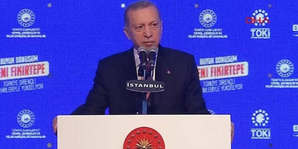 Cumhurbaşkanı Erdoğan: “Fikirtepe artık gecekondularla anılan yer olmaktan çıkıyor”
