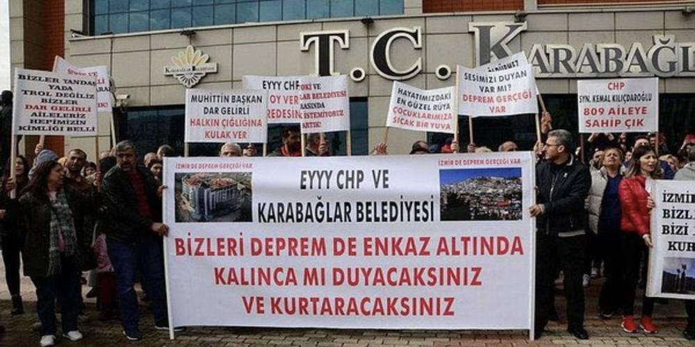 İzmir’de kentsel dönüşüme CHP’li Belediye engel oldu