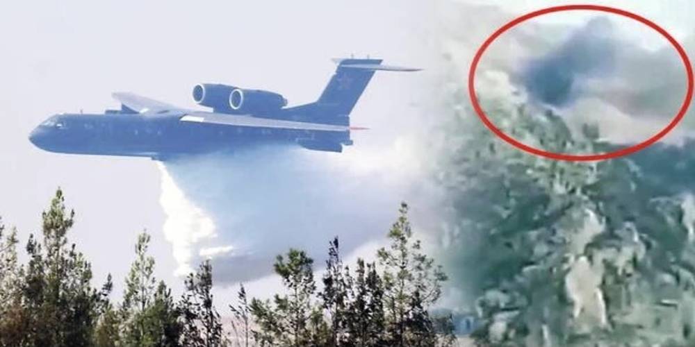 Kahramanmaraş'ta yangın söndürme uçağı düştü!