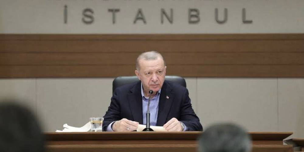 Cumhurbaşkanı Erdoğan: "Dün Kabil'de gerçekleştirilen o felaketi, o kapsamlı terör saldırısını milletçe telin ediyoruz, kınıyoruz."