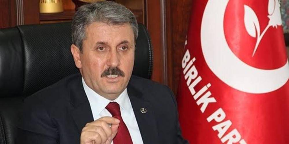 BBP Genel Başkanı Mustafa Destici: HDP'yi kapatmak yetmez her şeyini kapatmak zorundayız