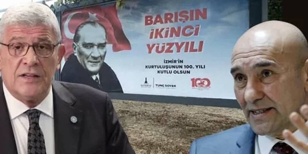 İYİ Parti ile CHP’yi birbirine düşüren “İzmir” afişi! CHP’li Soyer’in reklamı İYİ Parti’yi çıldırttı