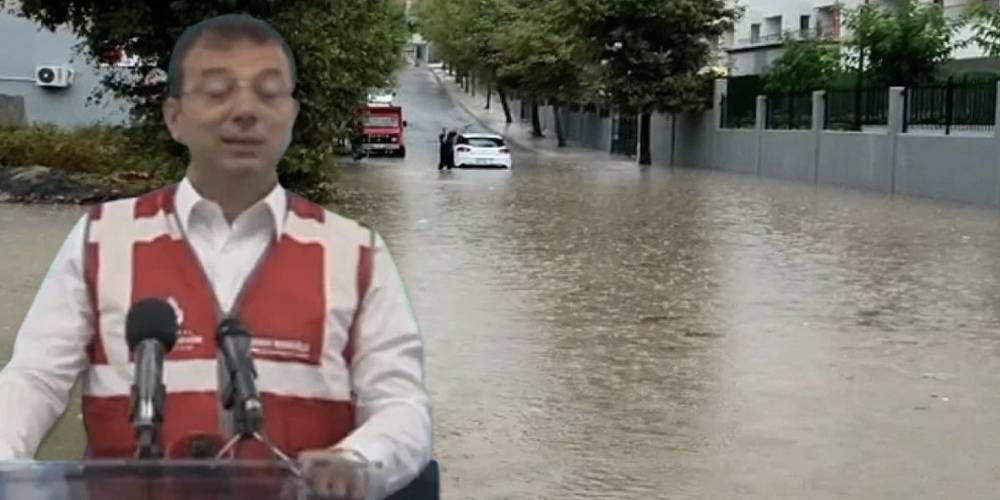 Su baskınlarının yaşandığı İstanbul’da İBB Başkanı Ekrem İmamoğlu’ndan şaşırtan açıklama