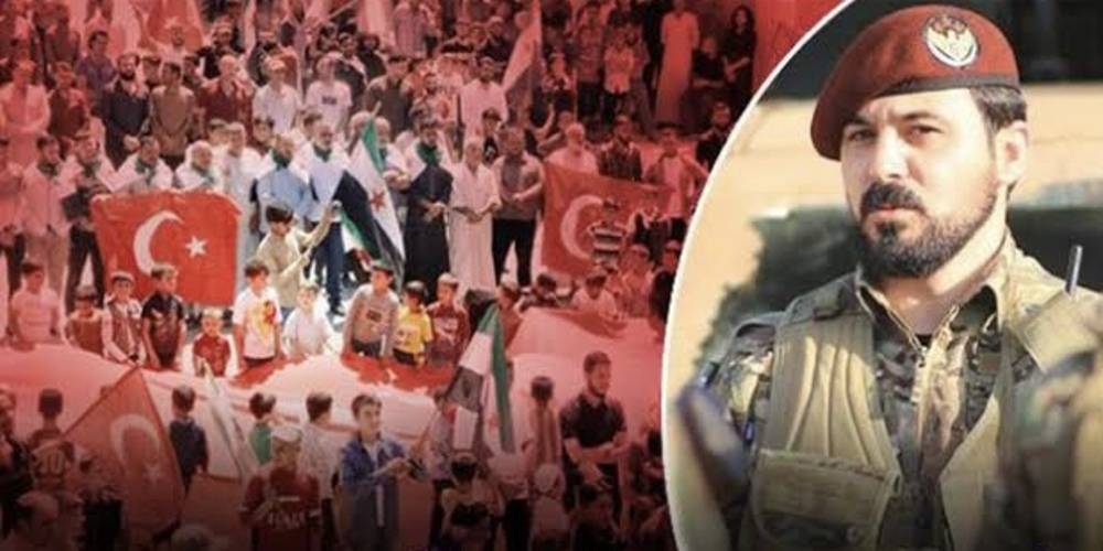 Suriye Milli Ordusu Komutanı Seyf Ebubekir Polat: Şanlı Türk bayrağı sığınağımız oldu