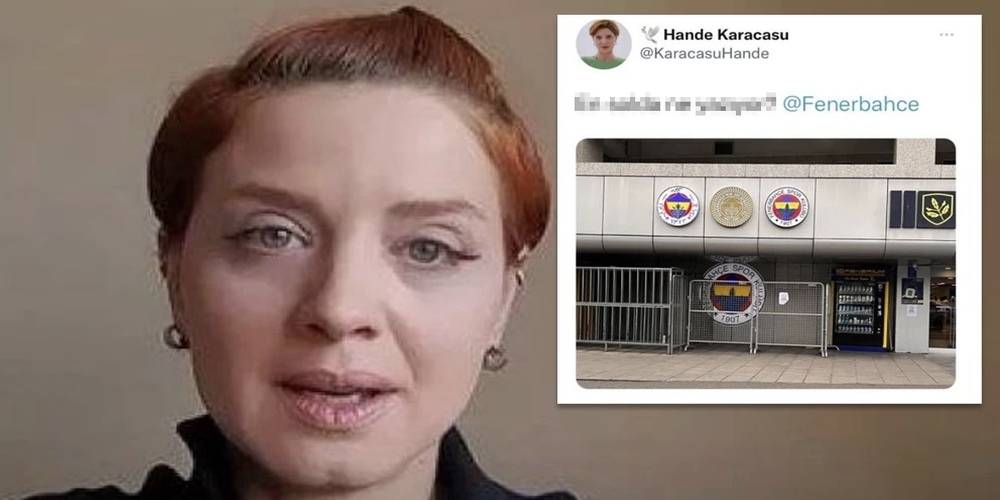 Provokatör Hande Karacasu’dan skandal Fenerbahçe paylaşımı