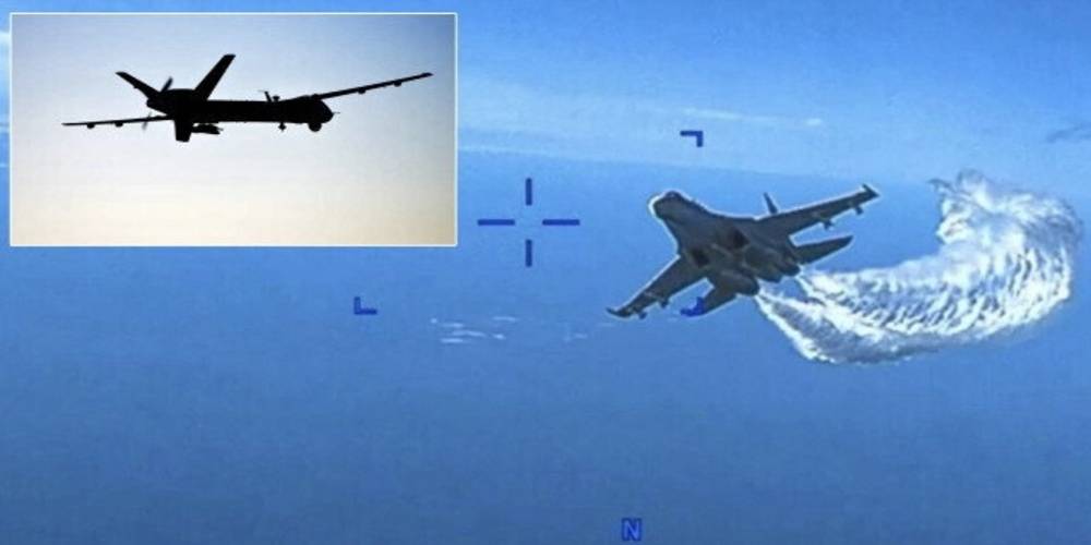 Karadeniz'de sıcak saatler: ABD'ye ait İHA Rus savaş uçağı tarafından uzaklaştırıldı