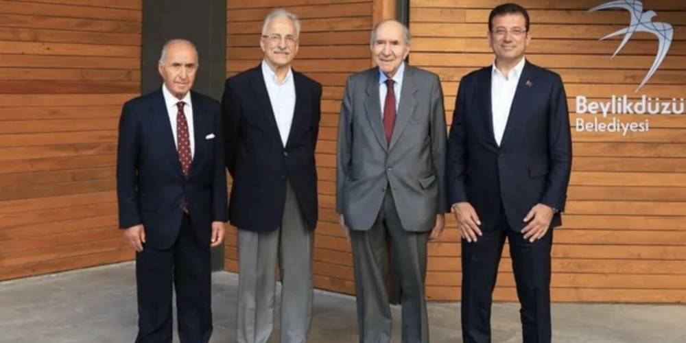 Ekrem İmamoğlu, eski CHP başkanları ile buluştu
