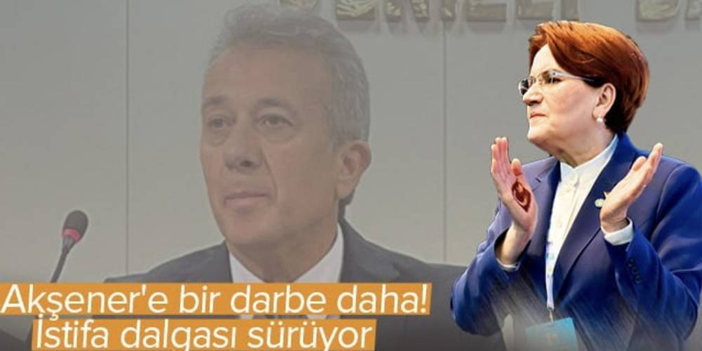 Meral Akşener'e bir darbe daha! İstifa dalgası büyüyor: İYİ Parti İl Başkanı Özer Tunçtürk görevinden ayrıldı