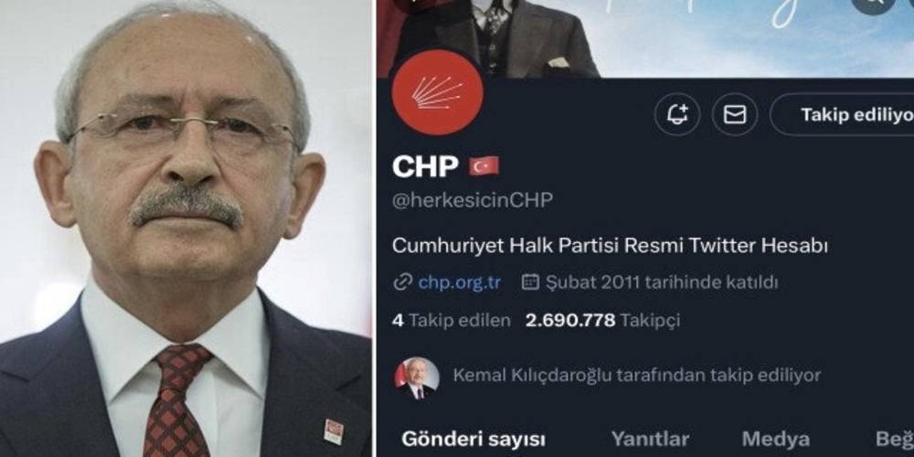 Sosyal medya platformu X'den CHP'ye kötü haber: Mavi tiki de kaybettiler