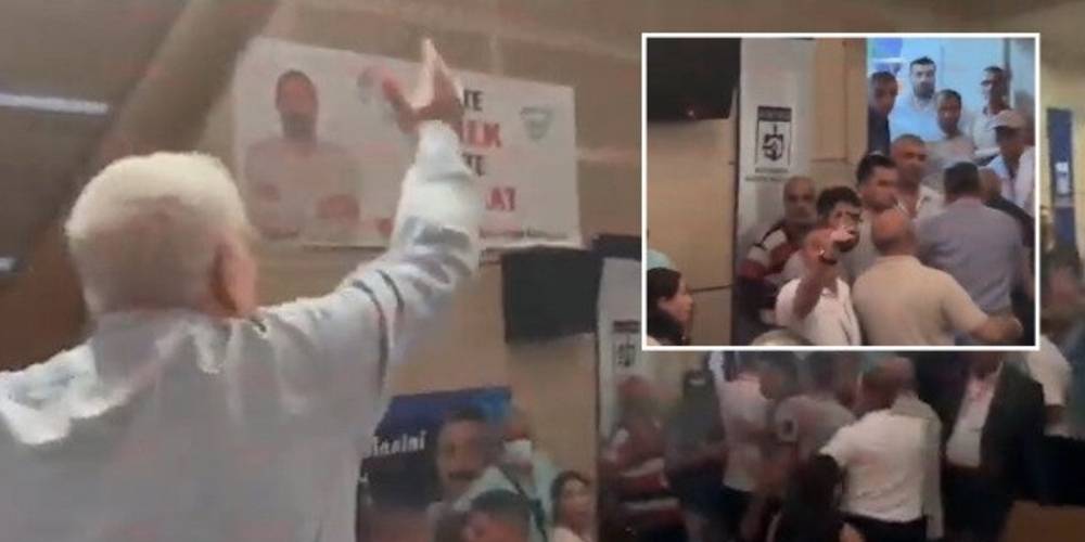 CHP Gebze ilçe kongresinde kavga çıktı: Küfür ve hakaretler havada uçuştu