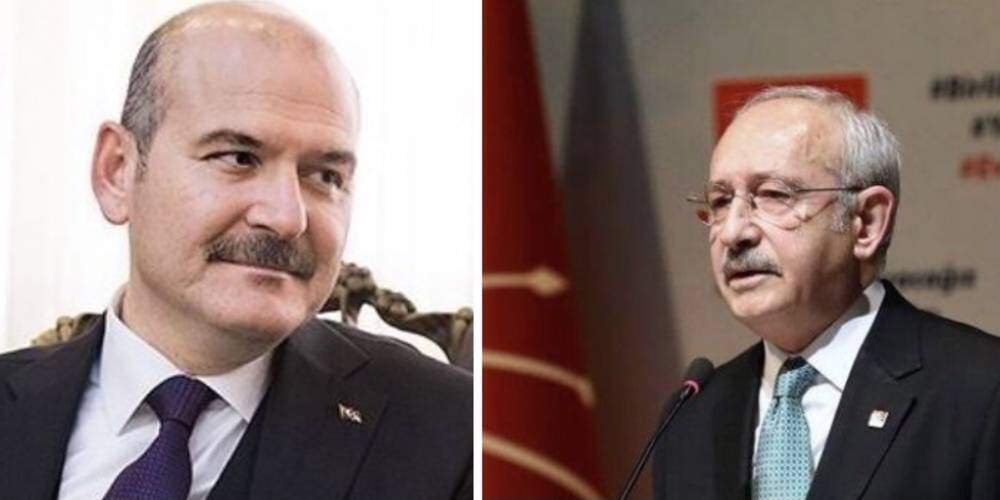 İçişleri Bakanı Soylu’dan TÜİK’i basan CHP Genel Başkanı Kılıçdaroğlu’na tepki
