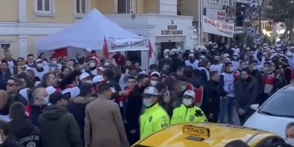 Bakırköy Belediyesi işçilerinin zam grevleri 39. gününde