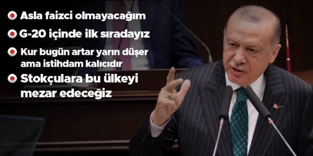 'Yüksek faizden rahatsızım'...  Cumhurbaşkanı Erdoğan: Bugün de yarın da asla faizci olmayacağım
