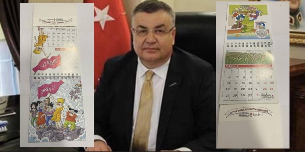 CHP’li Kırklareli Belediyesi’nden takvim skandalı!