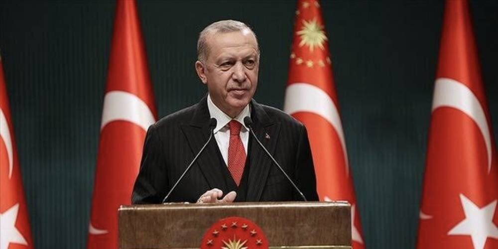 Cumhurbaşkanı Erdoğan: "Amacımız kalıcı üretim, kalıcı istihdam, kalıcı refah sağlamaktır."