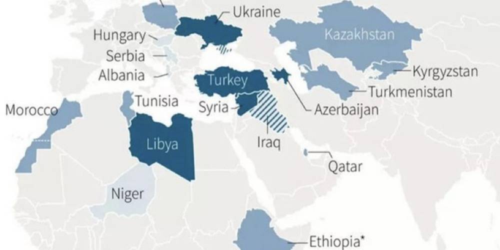 Fransız AFP'den Türkiye ile ilgili skandal harita