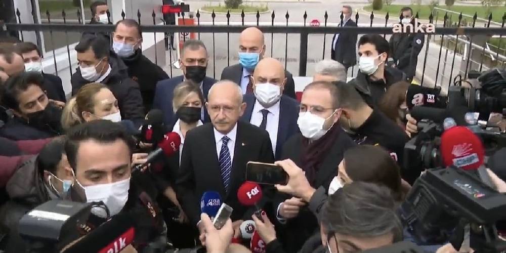 Randevusuz TÜİK’e giden Kemal Kılıçdaroğlu kapıda kaldı