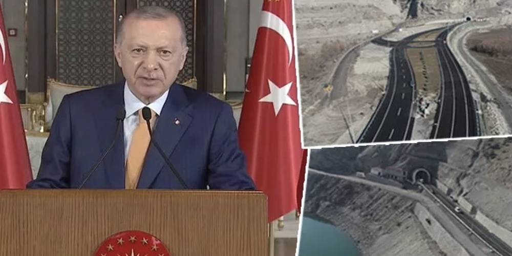 Cumhurbaşkanı Erdoğan: Pirinkayalar Tüneli uluslararası bağlantıların parçası olacak