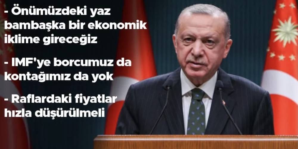 Cumhurbaşkanı Erdoğan: Kurdaki köpük bir günde gitti