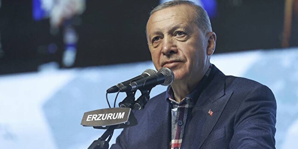 Cumhurbaşkanı Erdoğan'dan 6'lı masa eleştirisi: Toplanıp dağılmaktan başka bir icraat yapamıyorlar