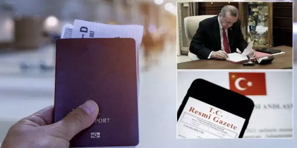 Cumhurbaşkanı Erdoğan'ın imzasıyla yayımlandı: Altı ülkenin vatandaşları için vize muafiyeti