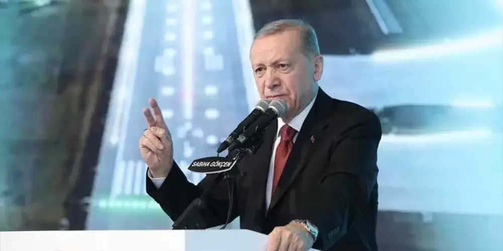 Cumhurbaşkanı Erdoğan: Havalimanının trafiği ikiye katlanacak