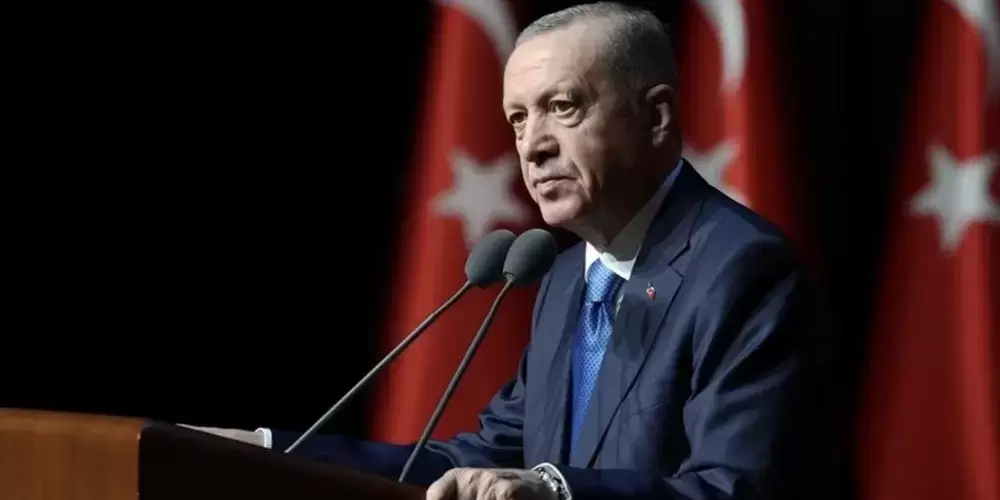 Cumhurbaşkanı Erdoğan'dan şehitler için taziye mesajı