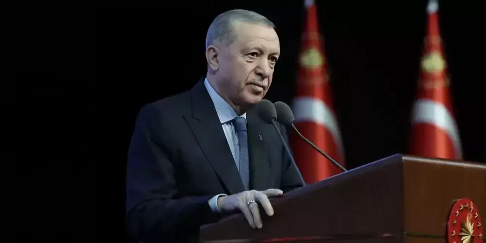 Cumhurbaşkanı Erdoğan: İhtirasları uğruna bölücü örgütün koçbaşlığını yapanları milletimiz asla affetmeyecektir