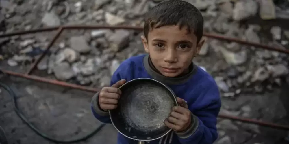 UNRWA: Gazze'deki Filistinlilerin yüzde 40'ı açlık tehlikesiyle karşı karşıya