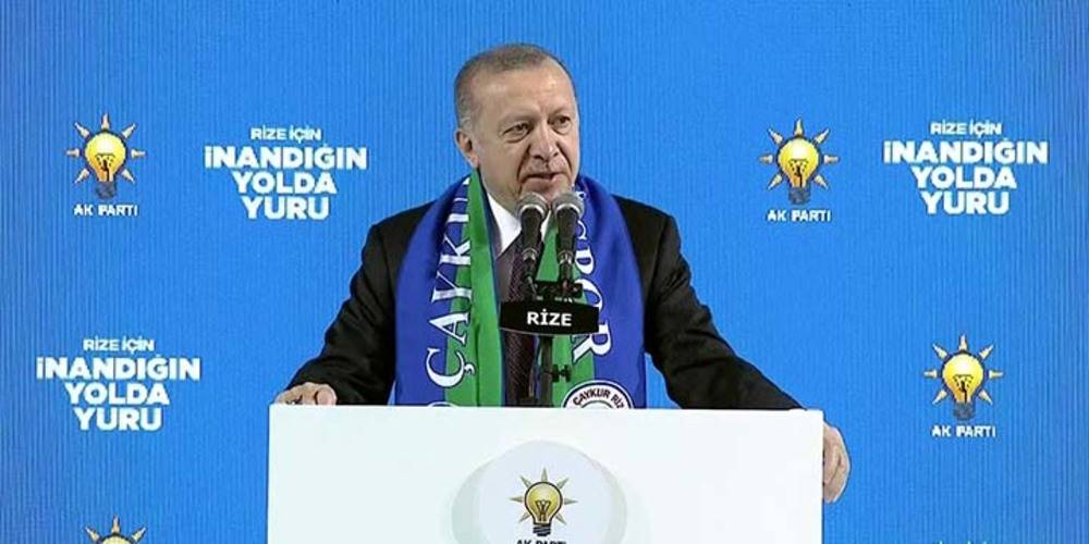 Cumhurbaşkanı Erdoğan'dan ABD'ye tepki: Bal gibi de PKK'nın yanındasınız