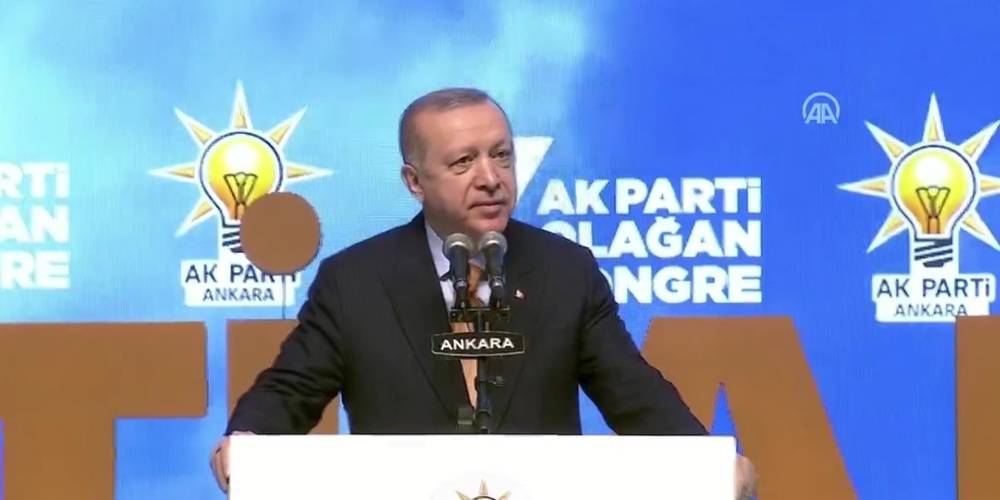 Cumhurbaşkanı Erdoğan: İttifak ortaklarını incitmemek için bölücü terör örgütünü kınayamayanlar bize insanlıktan bahsedemez
