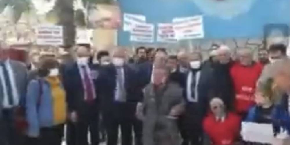 CHP Milletvekili Baha Ünlü’den skandal hareket! Engelli vatandaşı “Ya şunu alın buradan ya” diyerek kovdu…