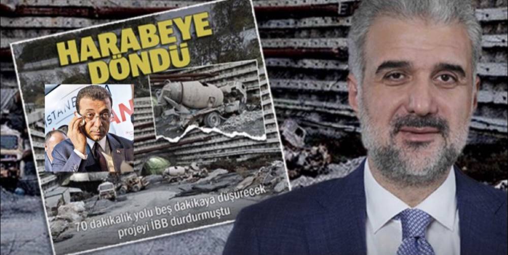 İBB'nin harabeye çevirdiği Levazım Tüneli'ne Kabaktepe'den tepki: CHP zihniyetinin yansımasıdır