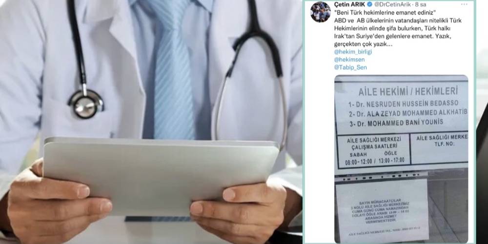 İnsanlıktan çıktılar! CHP’li Çetin Arık’tan göçmen doktorlarla ilgili nefret paylaşımı…