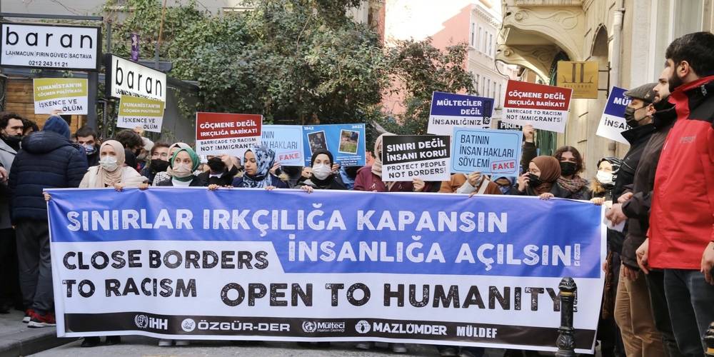 İstanbul’da Yunanistan Protestosu: “İnsanlık Dondu”
