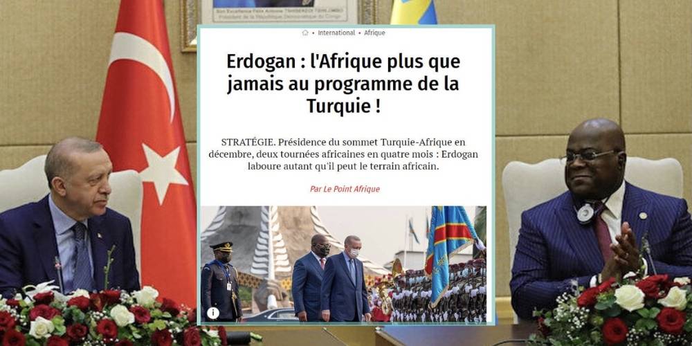 Le Point: "Cumhurbaşkanı Erdoğan Afrika’yı yaklaşık 40 kez ziyaret etti, dört ayda iki Afrika turuna çıktı. Erdoğan Afrika’da sahayı boş bırakmıyor."