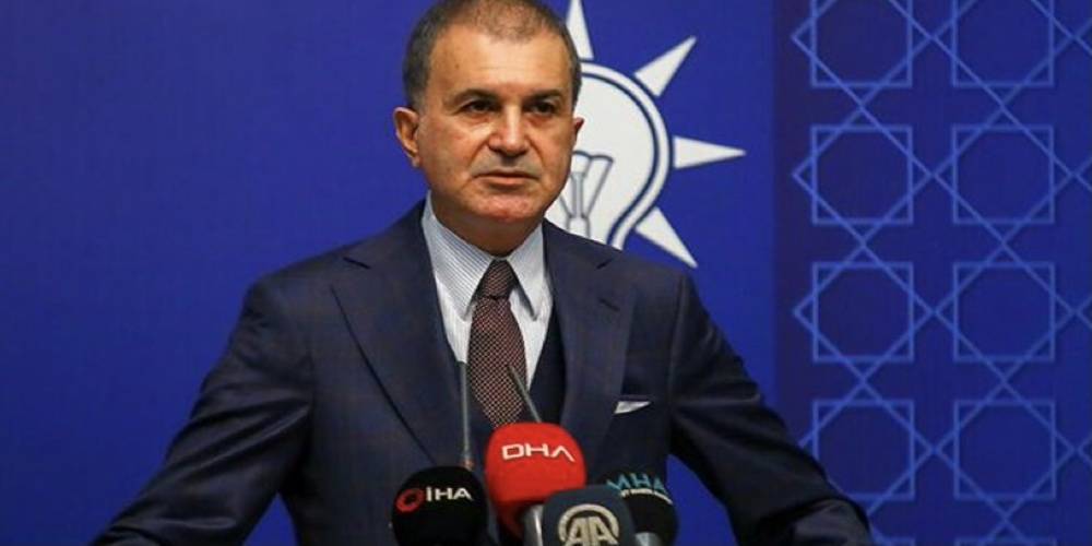 AK Parti Sözcüsü Ömer Çelik: 'Gazi Mustafa Kemal Atatürk’ün aziz hatırasına yapılan saygısızlıkları ve provokasyonları kınıyoruz.'