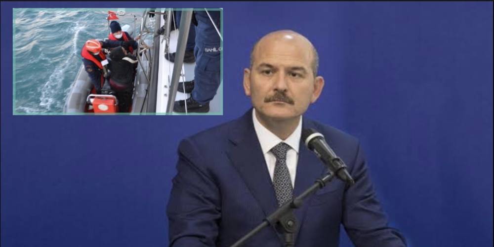 İçişleri Bakanı Süleyman Soylu’dan AB ve Frontex’e tepki: Ege bir can pazarına daha şahitlik etti, vicdanını rafa kaldıran Avrupa, seyretmeye devam ediyor