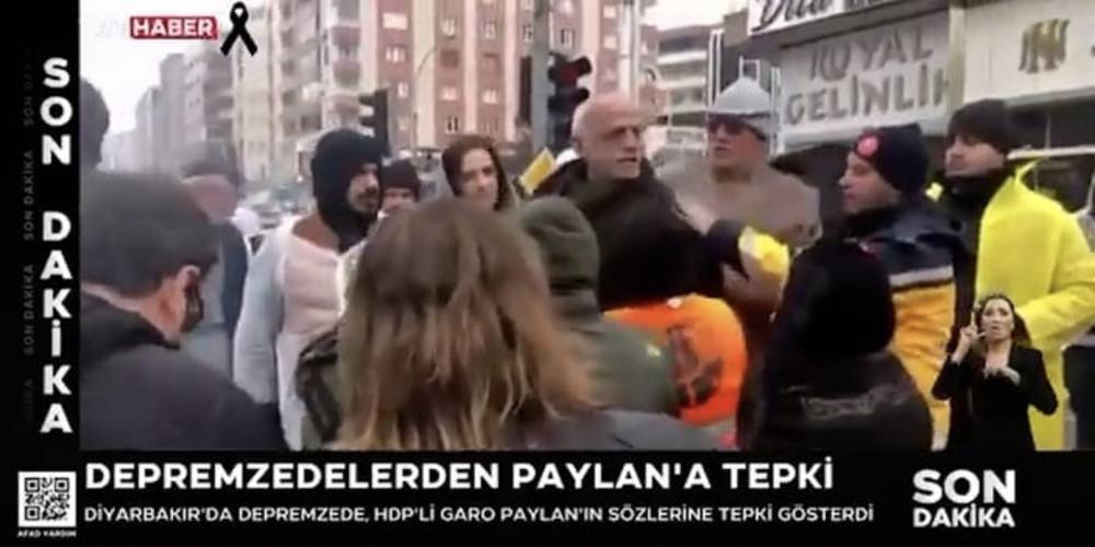 Depremzede vatandaştan HDP'li Garo Paylan'a sert tepki