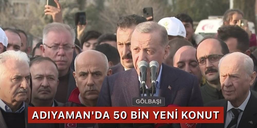 Cumhurbaşkanı Erdoğan: Türkiye bizim dönemimizde tüm felaketlerin izini sildi!