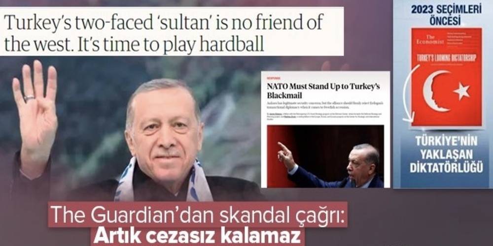 The Guardian'dan skandal Erdoğan çağrısı: Artık cezasız kalamaz